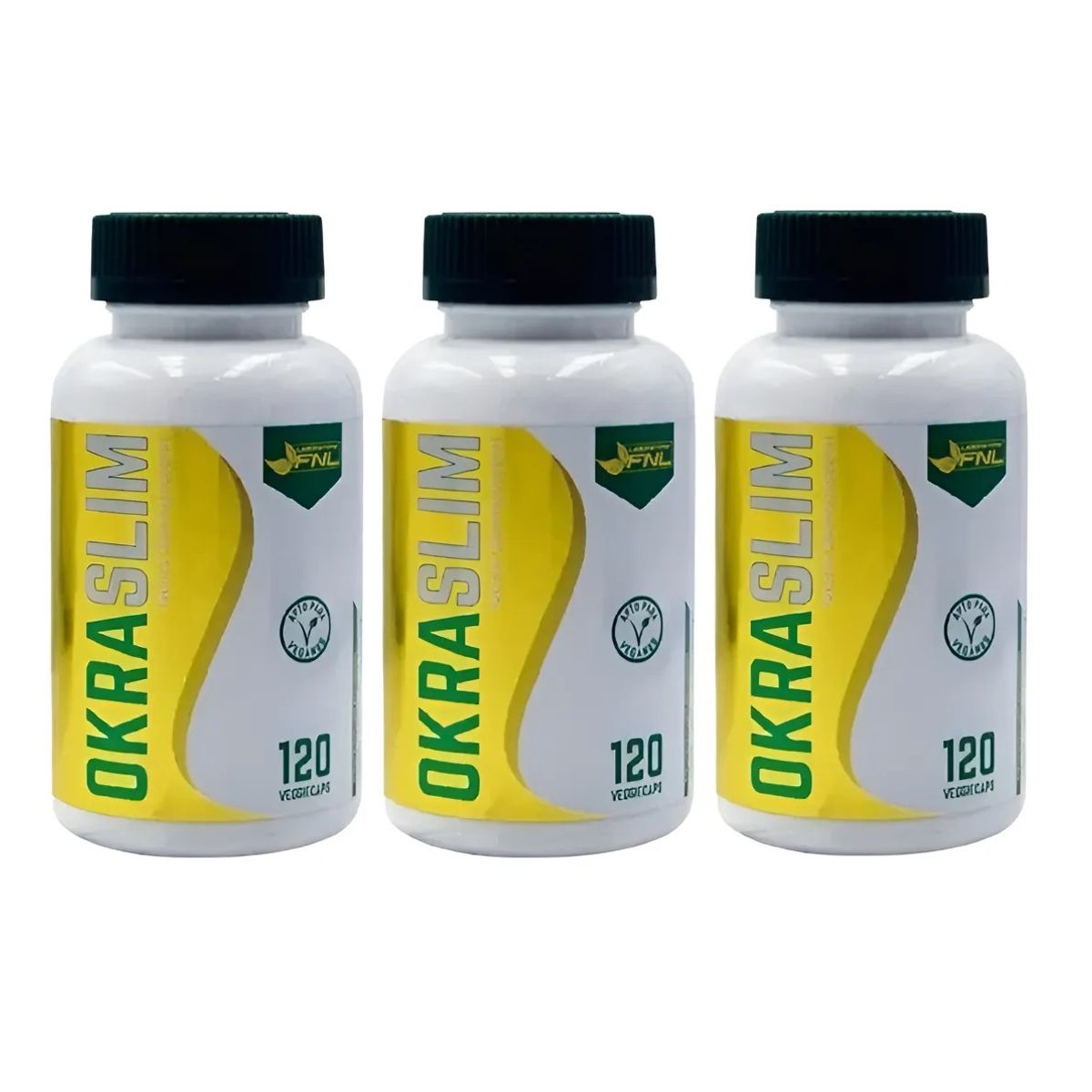 FNL - Pack 3 Okra Fnl 3x120 Capsulas. Reductor