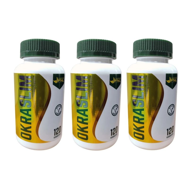 FNL - Pack 3 Okra Fnl 3x120 Capsulas. Reductor