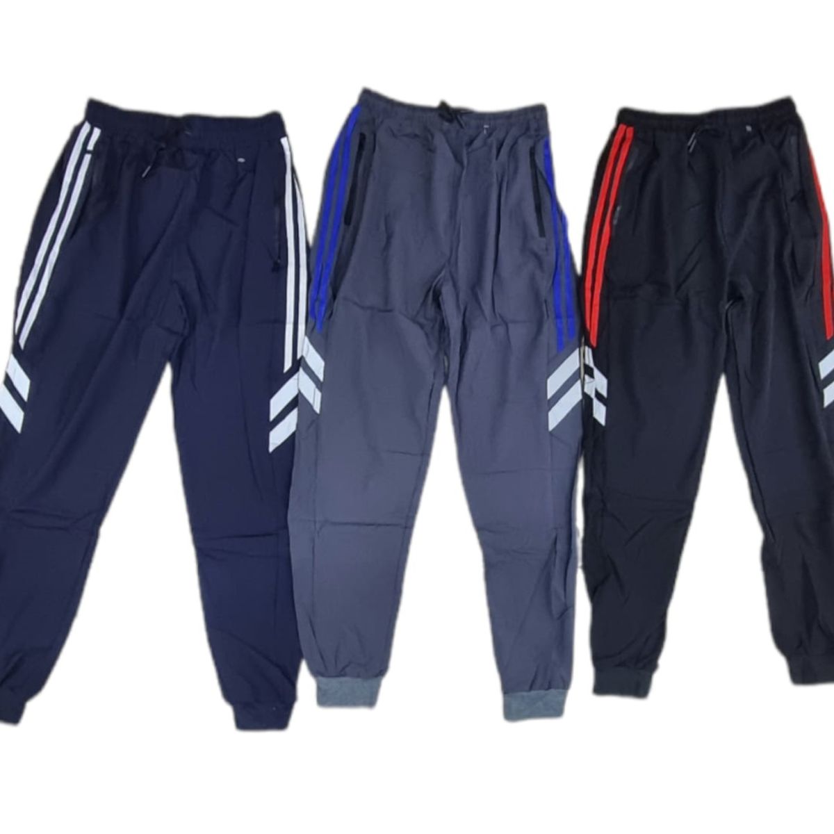 AGW - Pack 3 Pantalones Buzo Hombre Linea Secado Rápido Deportivo.