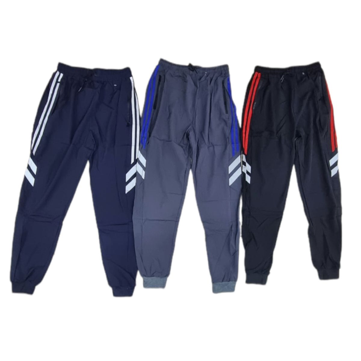 AGW - Pack 3 Pantalones Buzo Hombre Linea Secado Rápido Deportivo.
