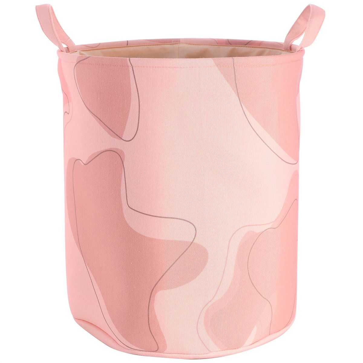 MALLORCA - Cesta Decorativa Para Ropa Pink.