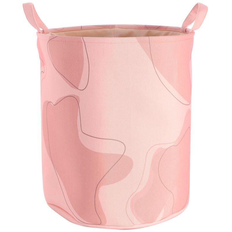 MALLORCA - Cesta Decorativa Para Ropa Pink