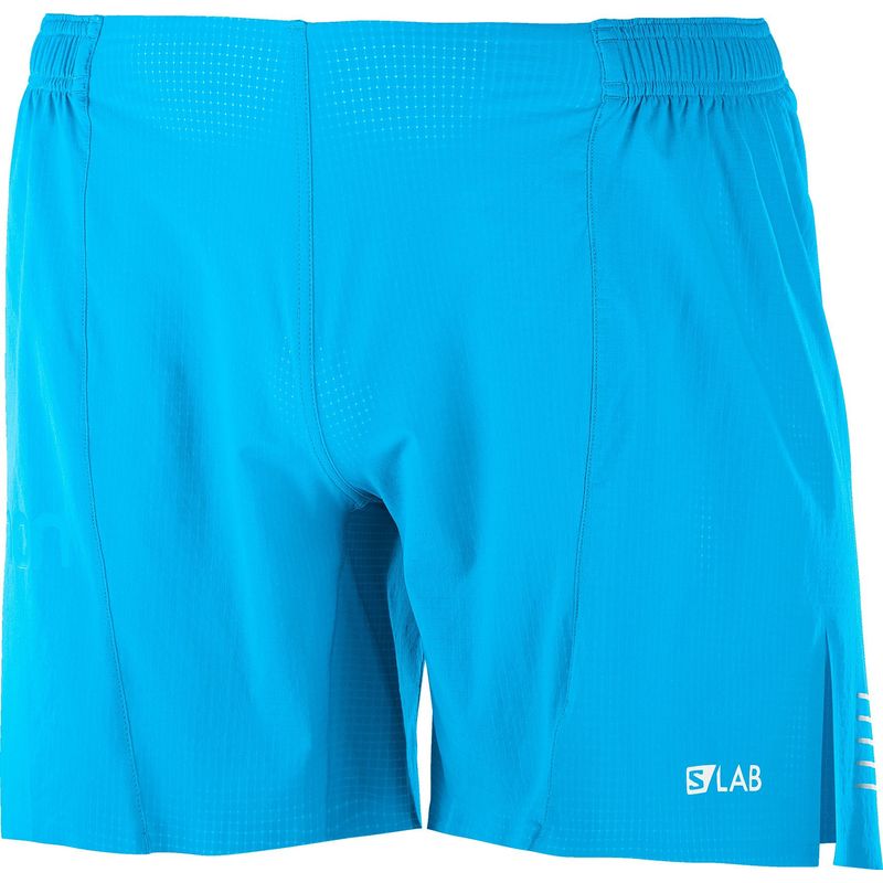 SALOMON - Short Hombre S-Lab 6 Azul Salomon