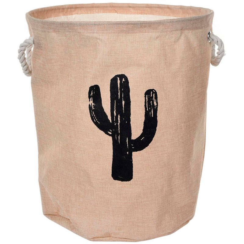 MALLORCA - Cesta Decorativa Para Ropa Cactus