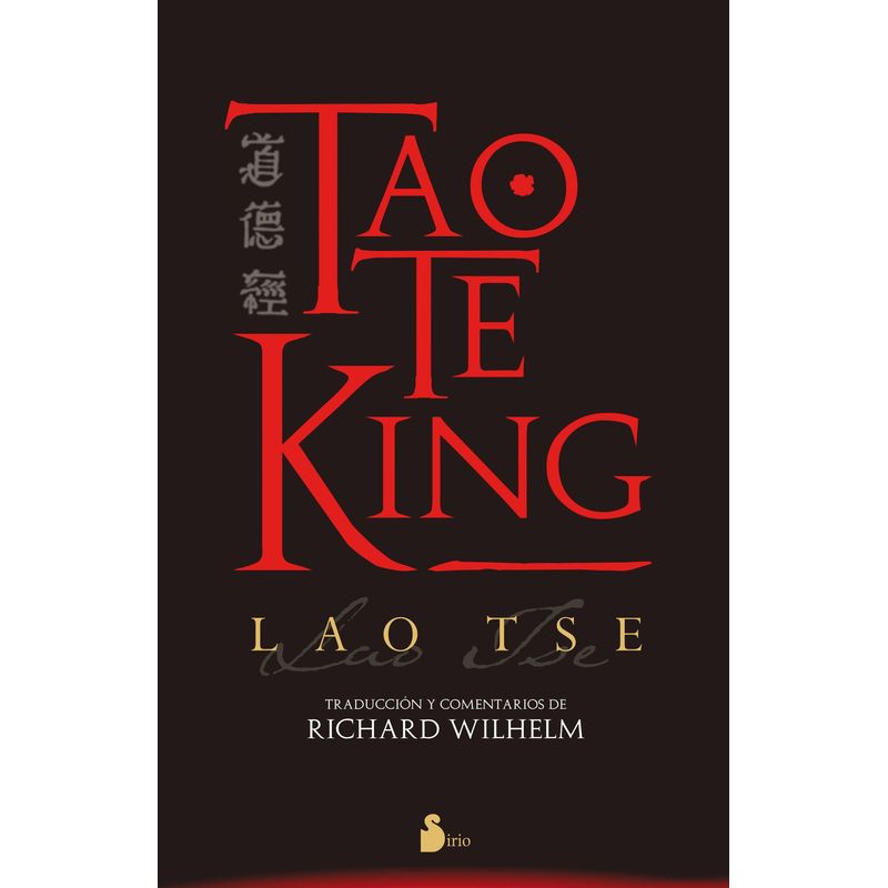 SIRIO EDITORIAL - Libro Tao Te King