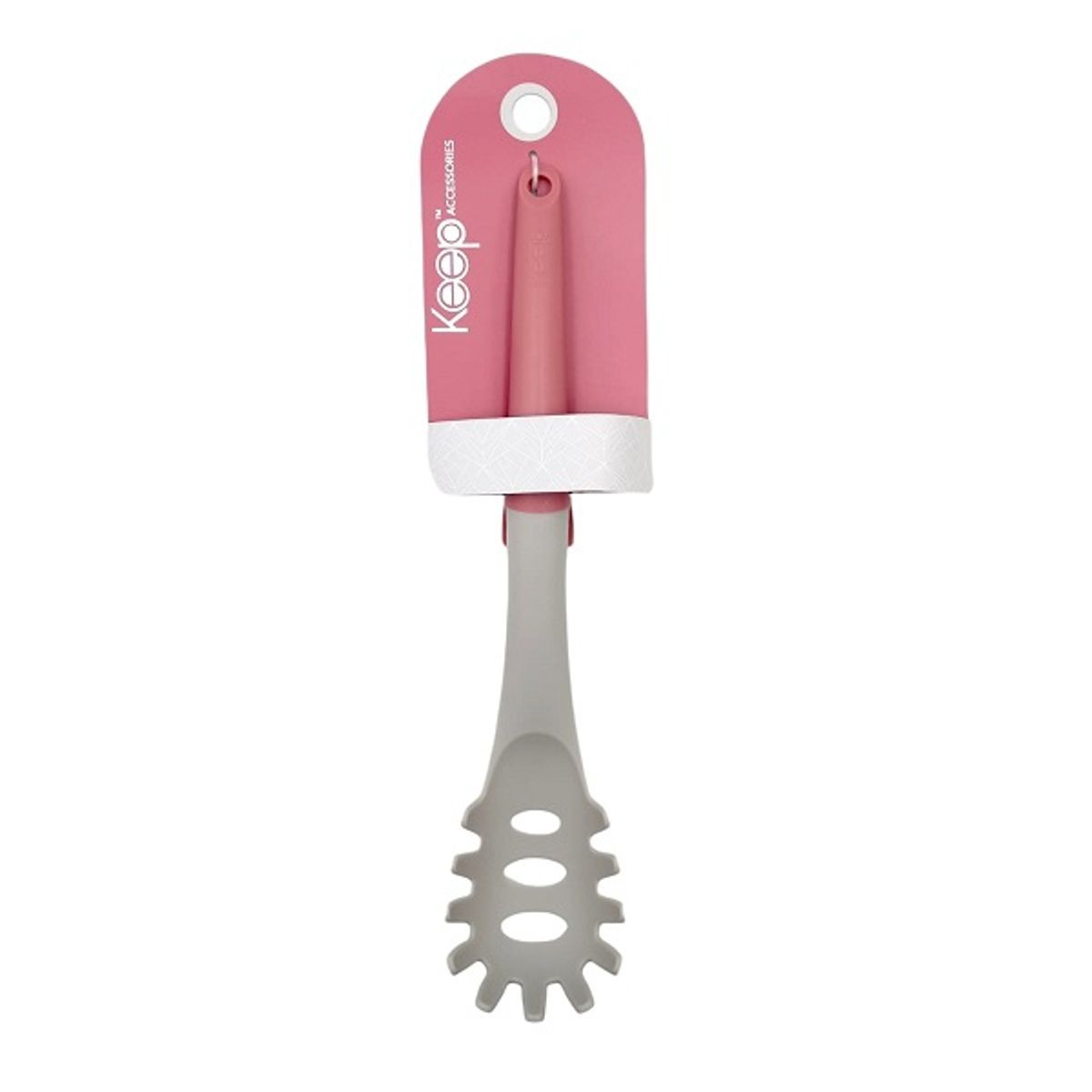 KEEP - Cuchara Para Pastas Nylon Diseño Rosa Keep