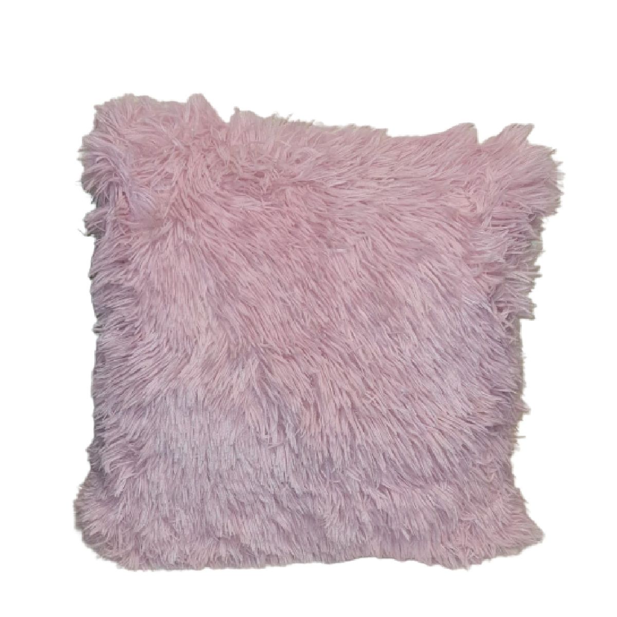 GENERICO - Funda Para Cojin Pelo Medio - Rosa palo