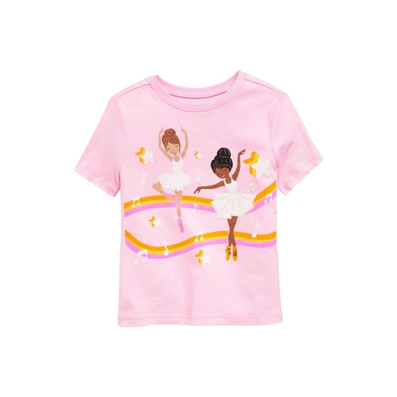OLD NAVY - Polera Grafica Rosa OLD NAVY