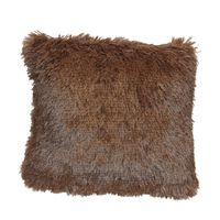 Funda Para Cojin Pelo Medio - Marrón