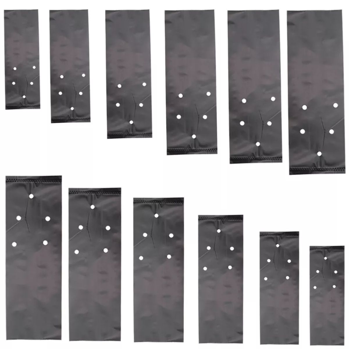 GENERICO - Bolsas Agricolas plásticas para plantas 20x25 PACK 100 Uniddes