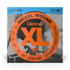 DADDARIO - CUERDAS GUITARRA ELECTRICA 010-046 EXL110