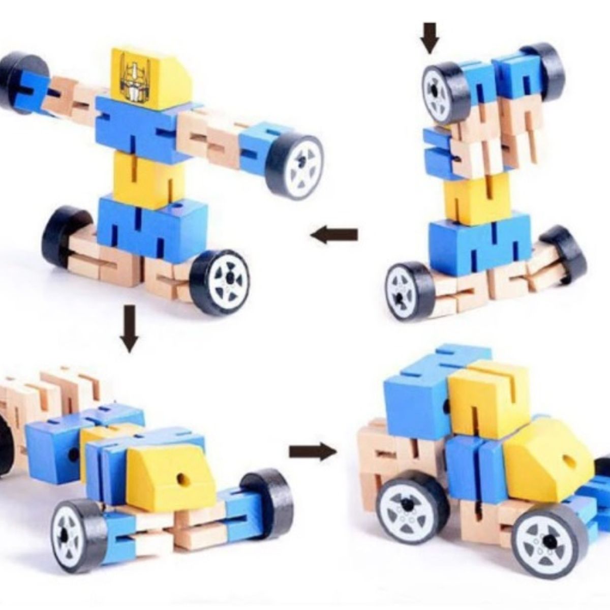 GENERICO - Robot Transformers Juguete Didáctico