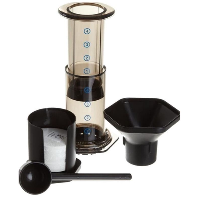 GENERICO - Cafetera Tipo Prensa Aeropress  Marca Aerobie 4 Tazas Espresso Maker