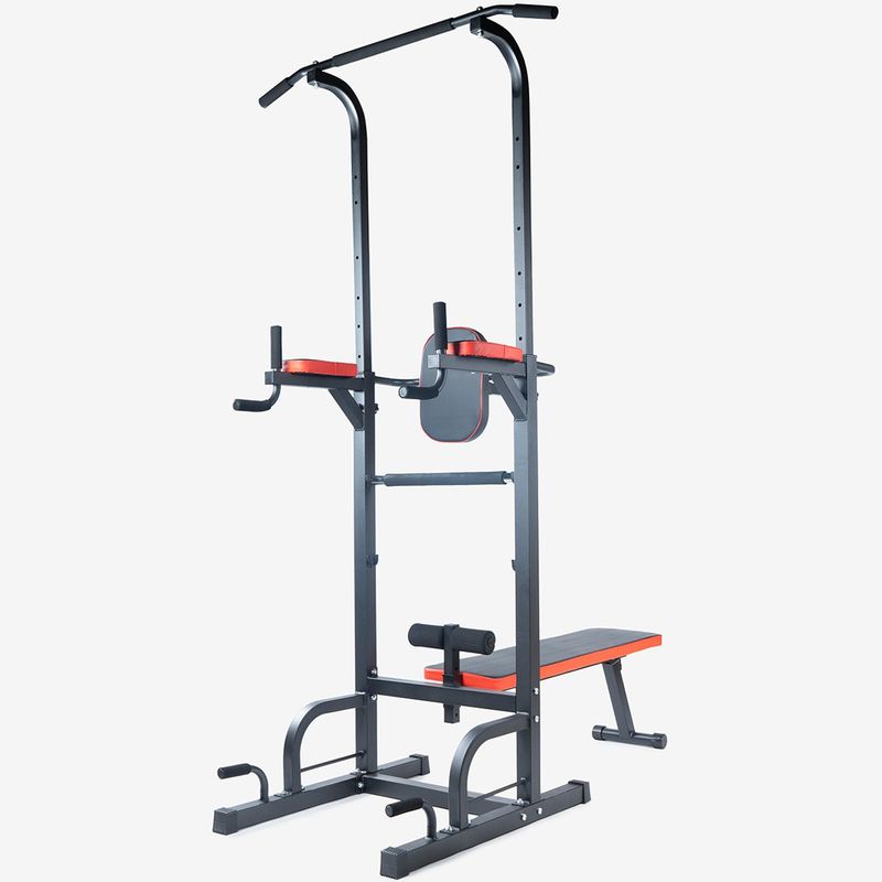 ULTIMATE FITNESS - MÁQUINA ESTACIÓN DOMINADAS PARALELAS MULTIFUNCIÓN ELITE