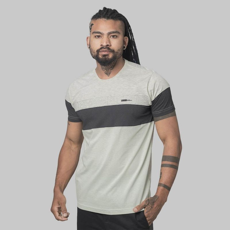 GANGSTER - Polera Mc Especial Risky Gris Gangster