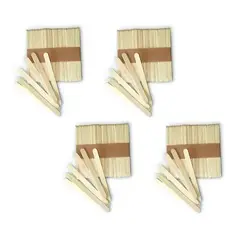 GENERICO - Pack X200 Palos Madera Paletas Palitos Helados Palos