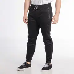 GANGSTER - Buzo Delgado Gymtech Negro