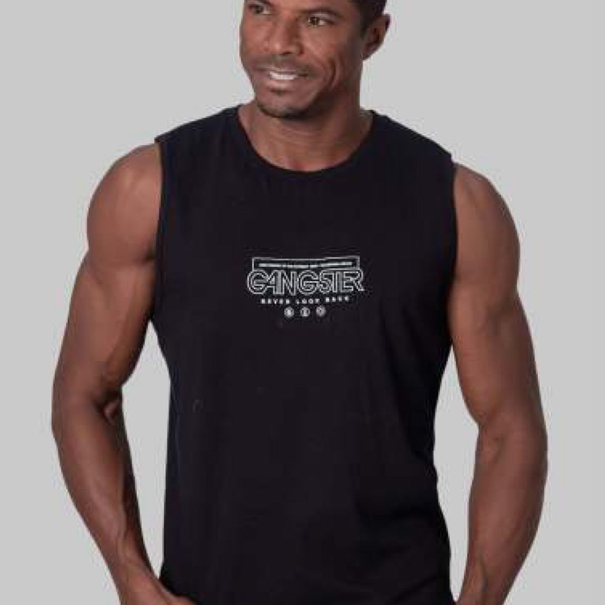 GANGSTER - Polera Sm Dutch Negro Gangster