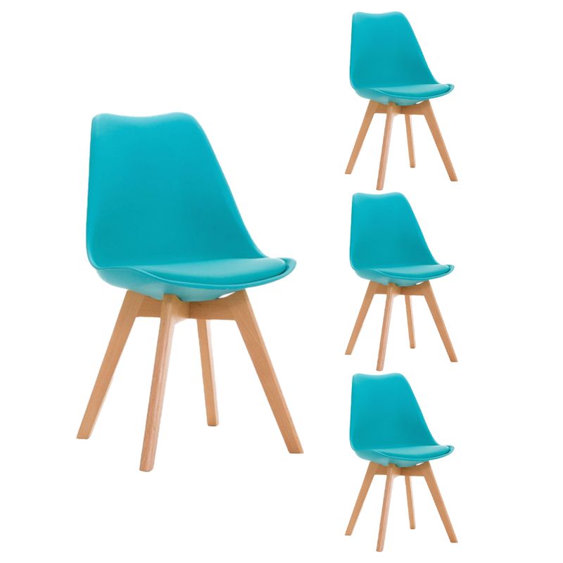 CASA BELLA - Pack 4 Sillas Tulip Eames Dsw CALIPSO