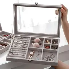 GENERICO - Maletín Joyero Organizador De Joyas Anillos