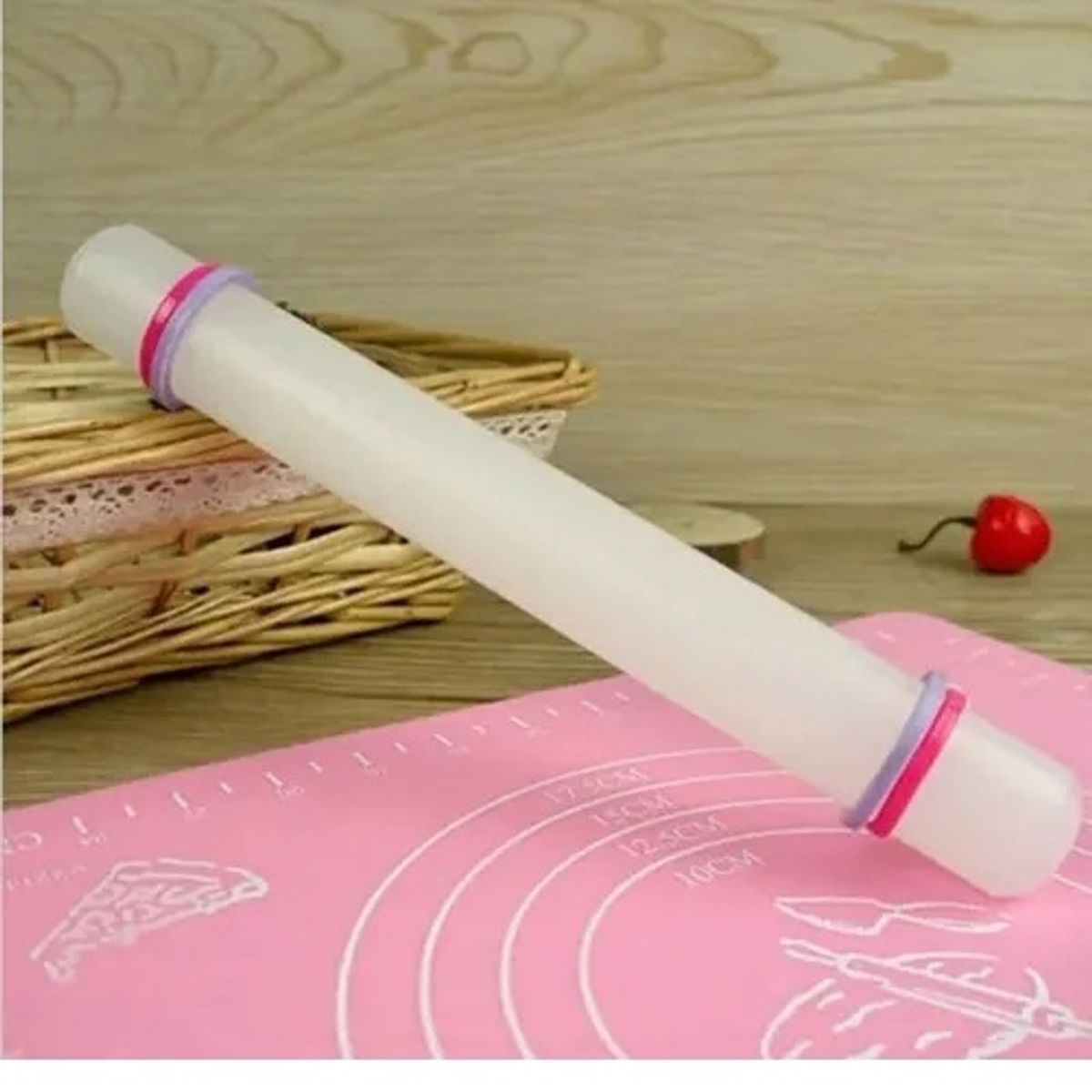 GENERICO - Uslero Rodillo Fondant Rodillo Para Fondant 22cm