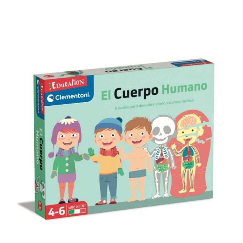 CLEMENTONI - Juego Cuerpo Humano Niños