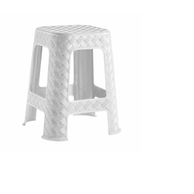 GENERICO - Piso plastico Rattan COLOR BLANCO