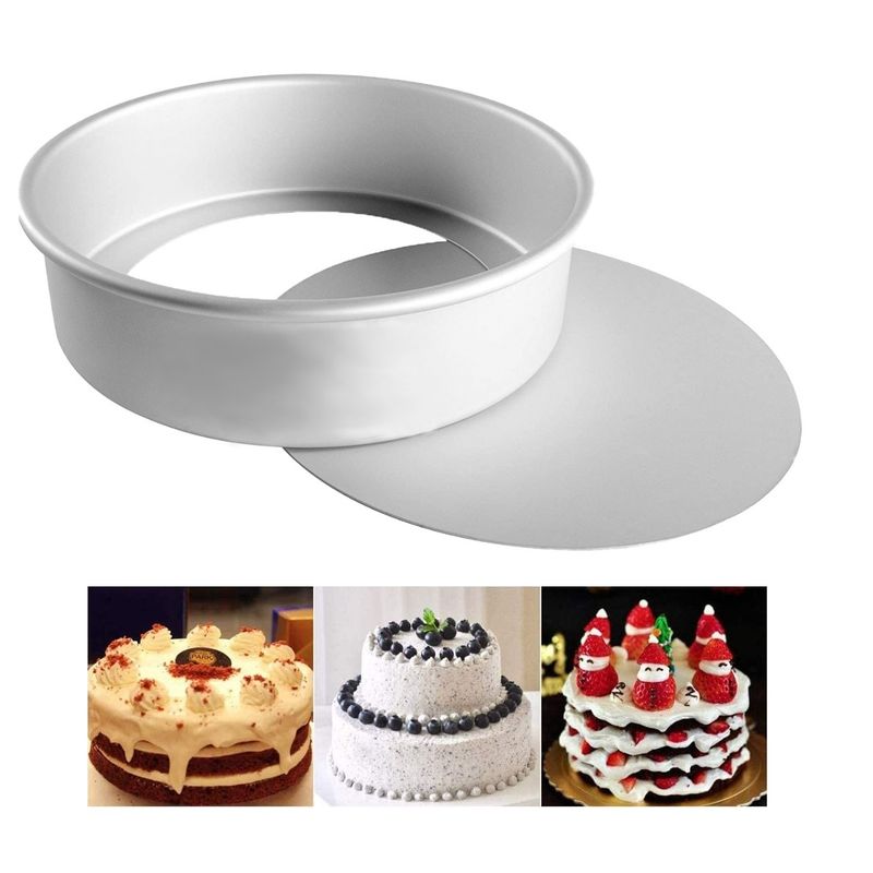 GENERICO - Moldes De Aluminio Para Tortas Molde Desmontable Molde torta 32x8cm