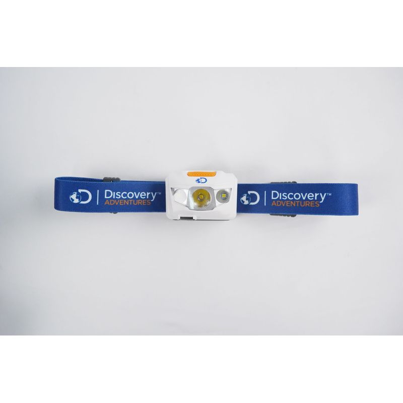 DISCOVERY - LINTERNA LED CABEZA CINTILLO LITIO 200 LUMENES