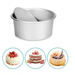 GENERICO - Moldes De Aluminio Para Tortas Molde Desmontable Molde torta 18x8cm