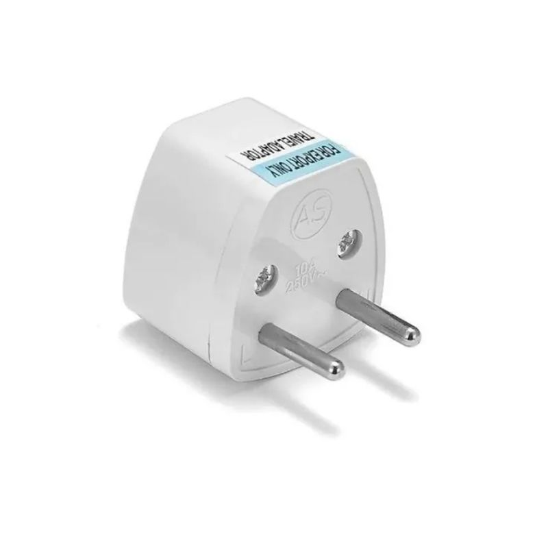 VISUALHEX LIMITADA - Pack 5 Adaptadores Enchufe De Americano A Europeo Chile