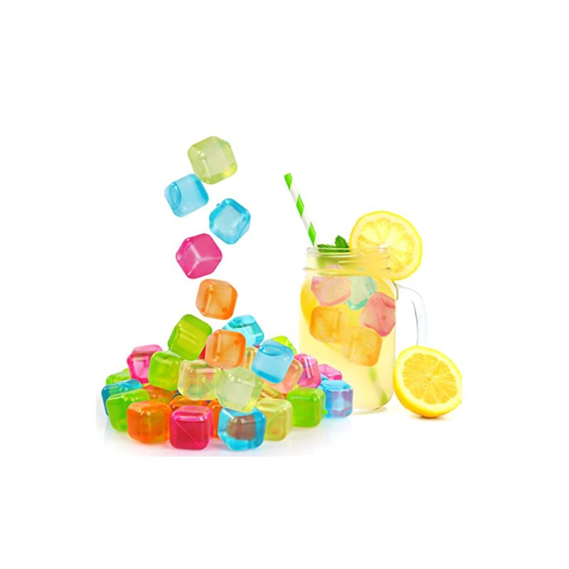 GENERICO - Pack 20 Cubos De Hielo Reutilizables De Plástico