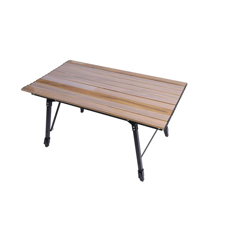 DISCOVERY - MESA CAMPING PLEGABLE MADERA (90 X 60 X 44 Cms.)