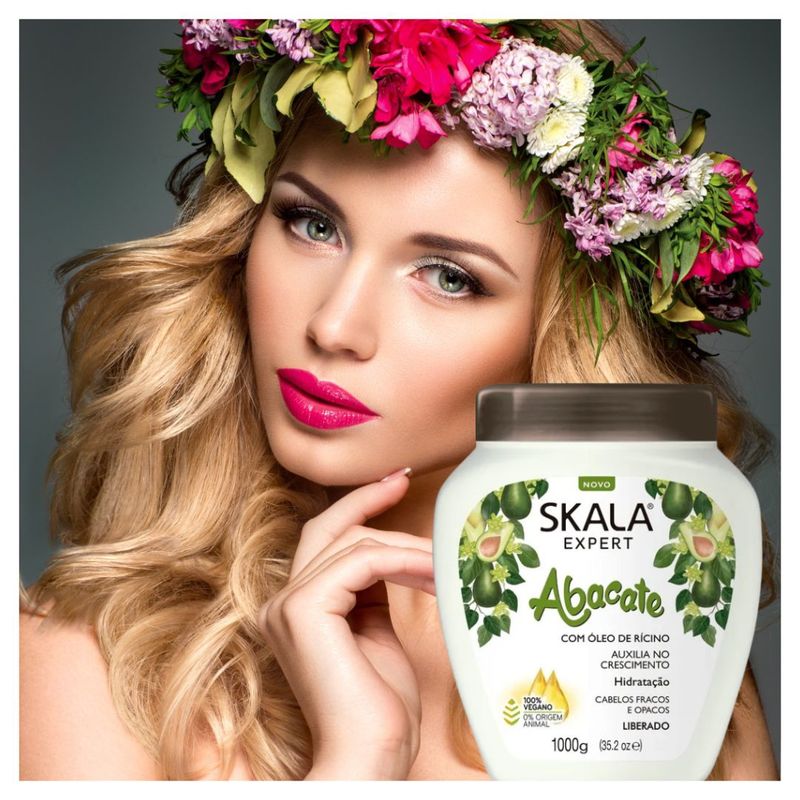 SKALA - TRATAMIENTO CAPILAR SKALA BRASIL ABACATE.