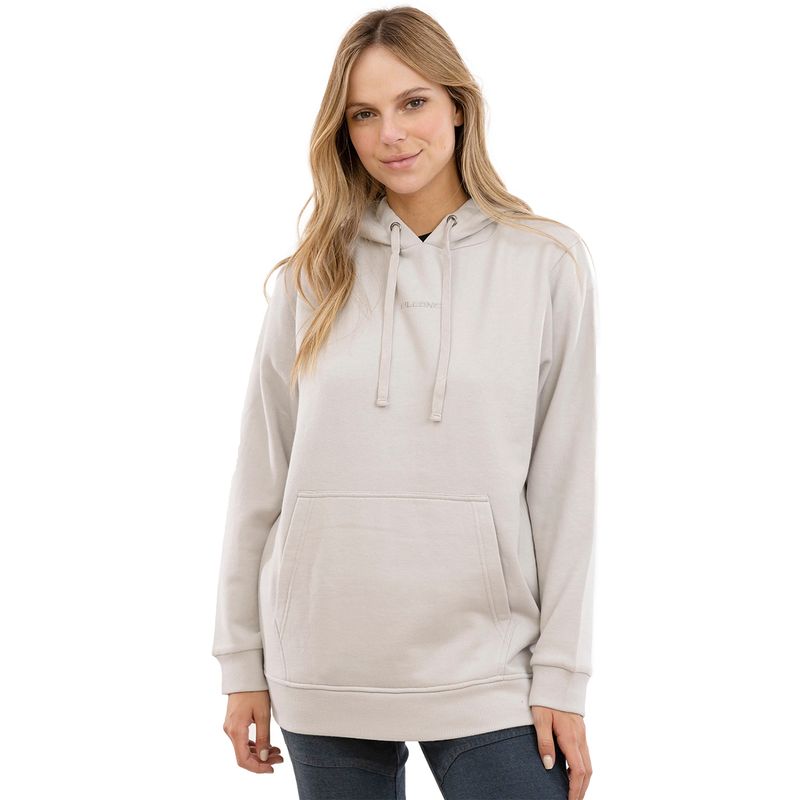 FALCONE - Polerón Acid-Wash Embroidery Logo Mujer Falcone