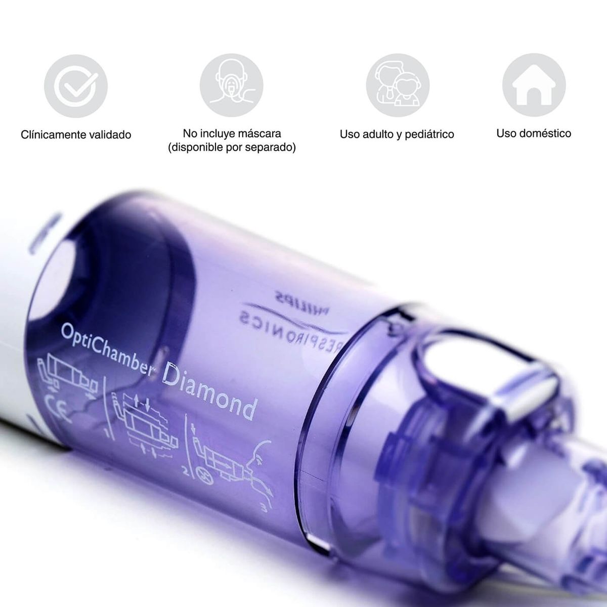 PHILIPS - Aerocamara Anti estatica OptiChamber Diamond