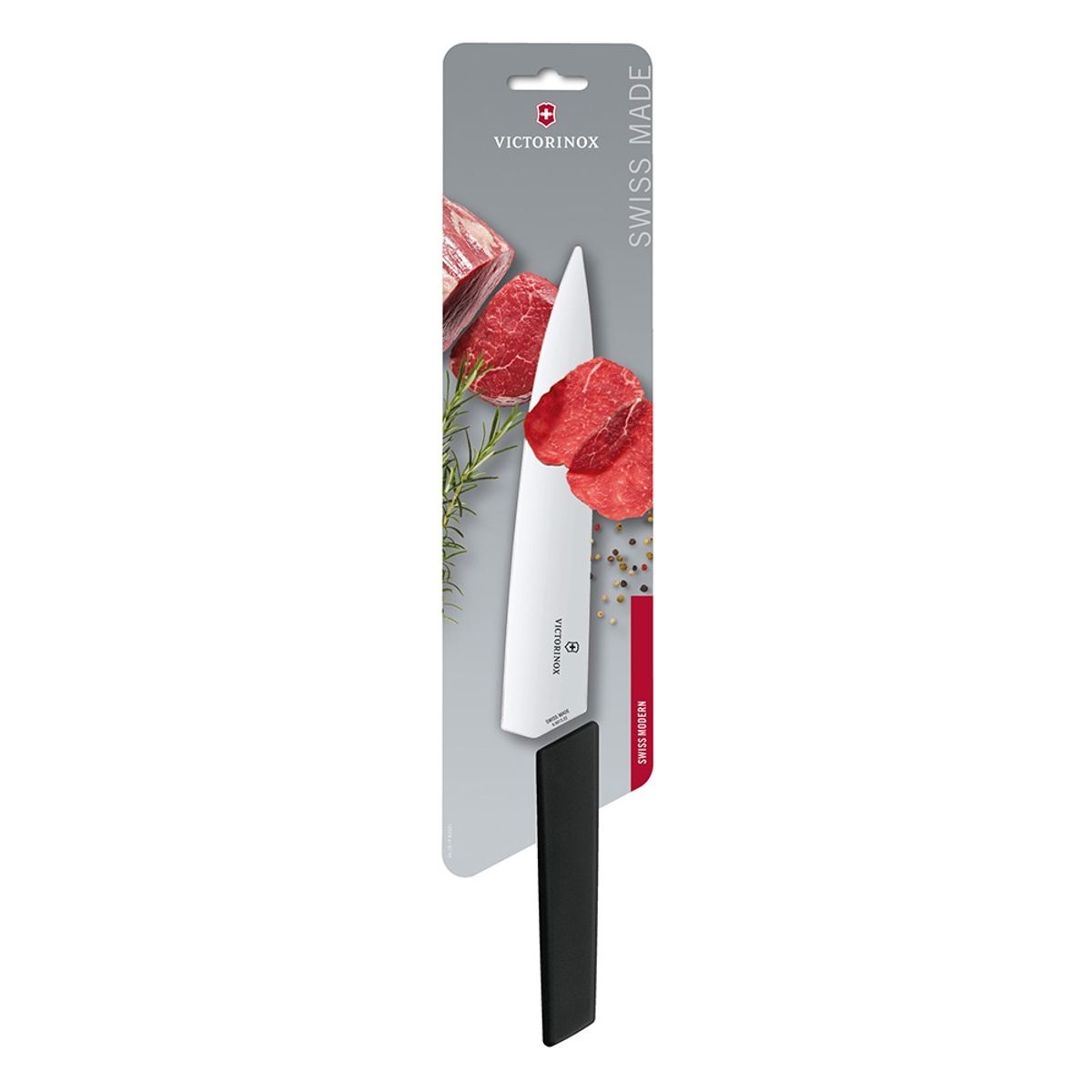 VICTORINOX - Cuchillo para trinchar Swiss Modern. Hoja 22 cm. Victorinox