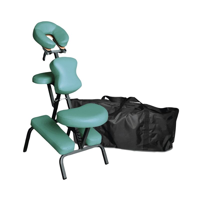 CAMILLAS CHILE - SILLA DE MASAJES PLEGABLE S1 PRO VERDE CLARO