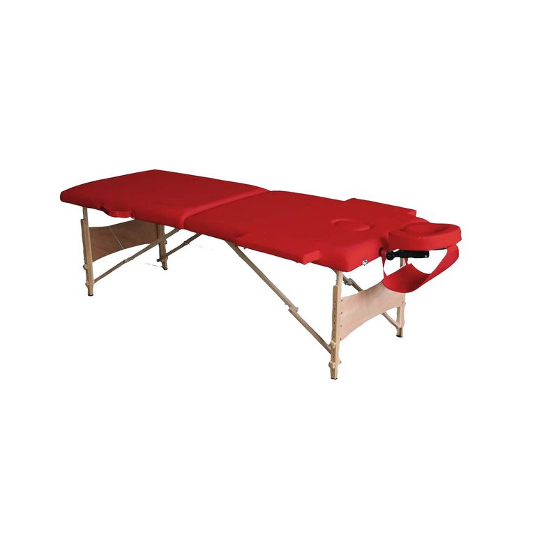 BIOLINE - CAMILLA PLEGABLE BIOLINE LITE PLUS ROJO