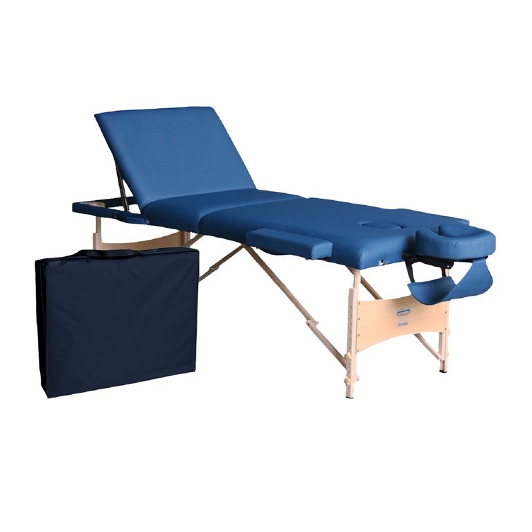 CAMILLA PLEGABLE M1 PREMIUM AZUL OSCURO