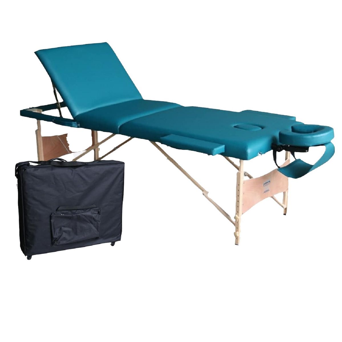 CAMILLAS CHILE - CAMILLA PLEGABLE M1 PRO RUEDAS VERDE AZULADO