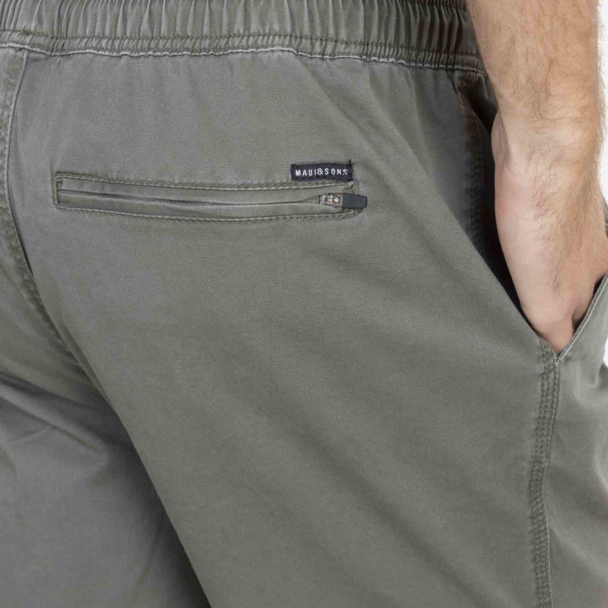 MAUI AND SONS - Bermuda 5B833 Hombre Verde Maui And Sons