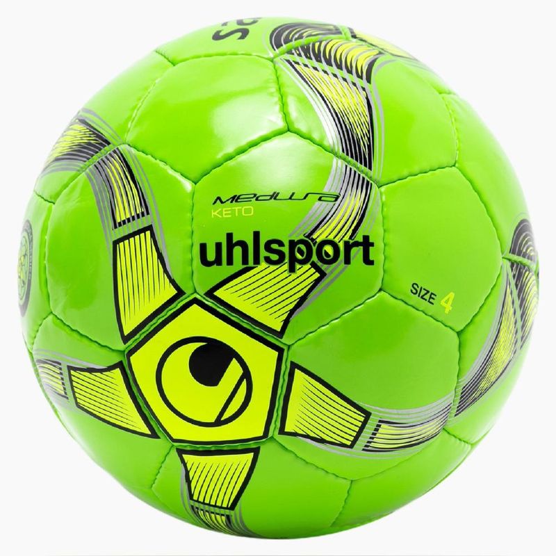 UHLSPORT - Pelota Futbol Medusa Keto Verde Fluor/Amarillo Fluor/Negro 4 UHLSPORT