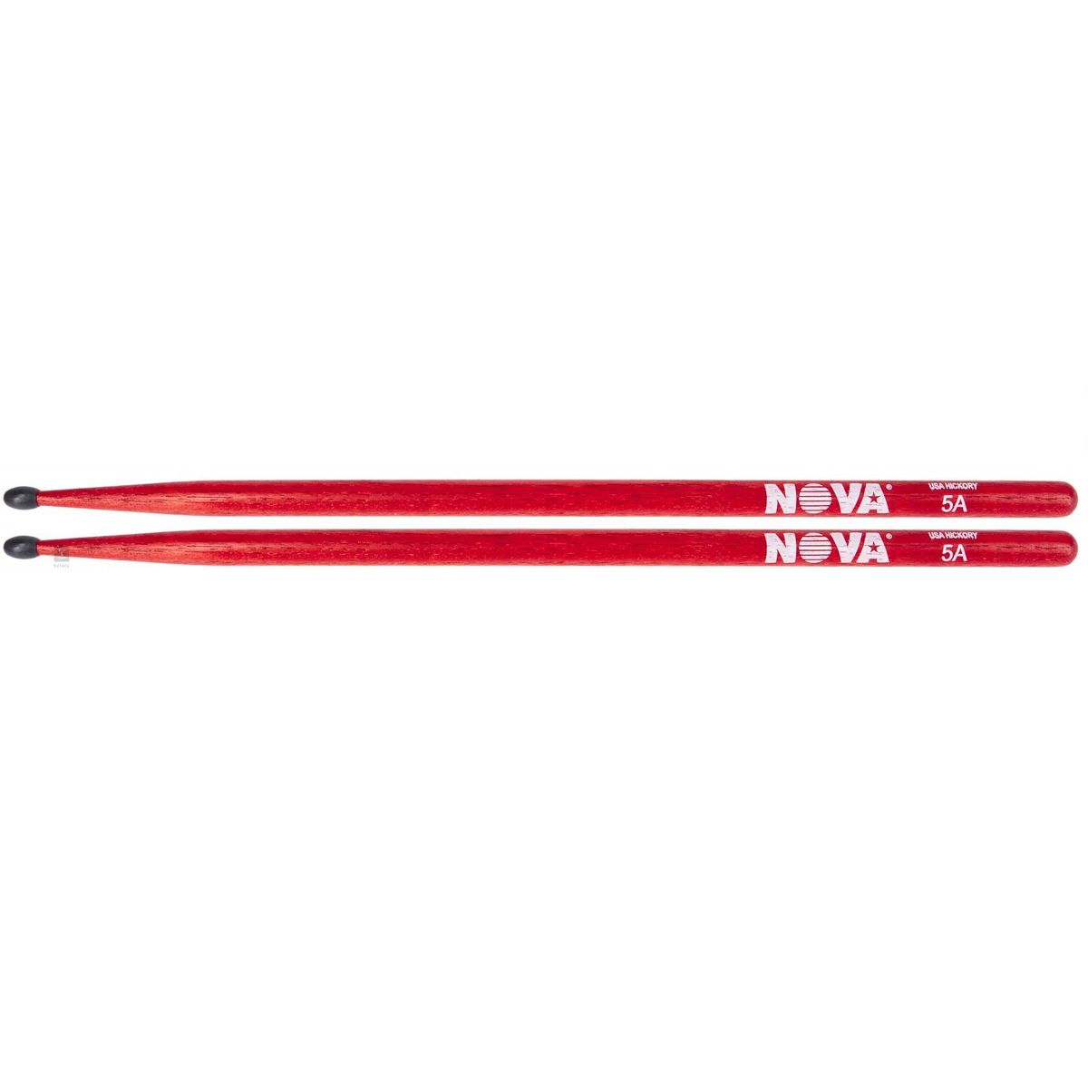 VIC FIRTH - Baquetas Vic Firth 5A NOVA Red Punta de Nylon