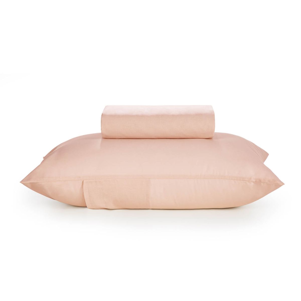 KARSTEN - Sábana bajera Karsten Nuance 1.5 plazas 150 hilos Rosa