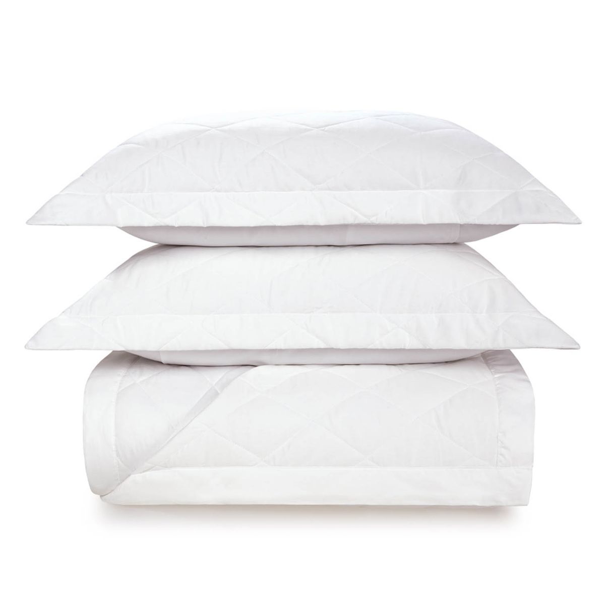 KARSTEN - Cubrecama Karsten Domos Súper King 270 hilos Blanco