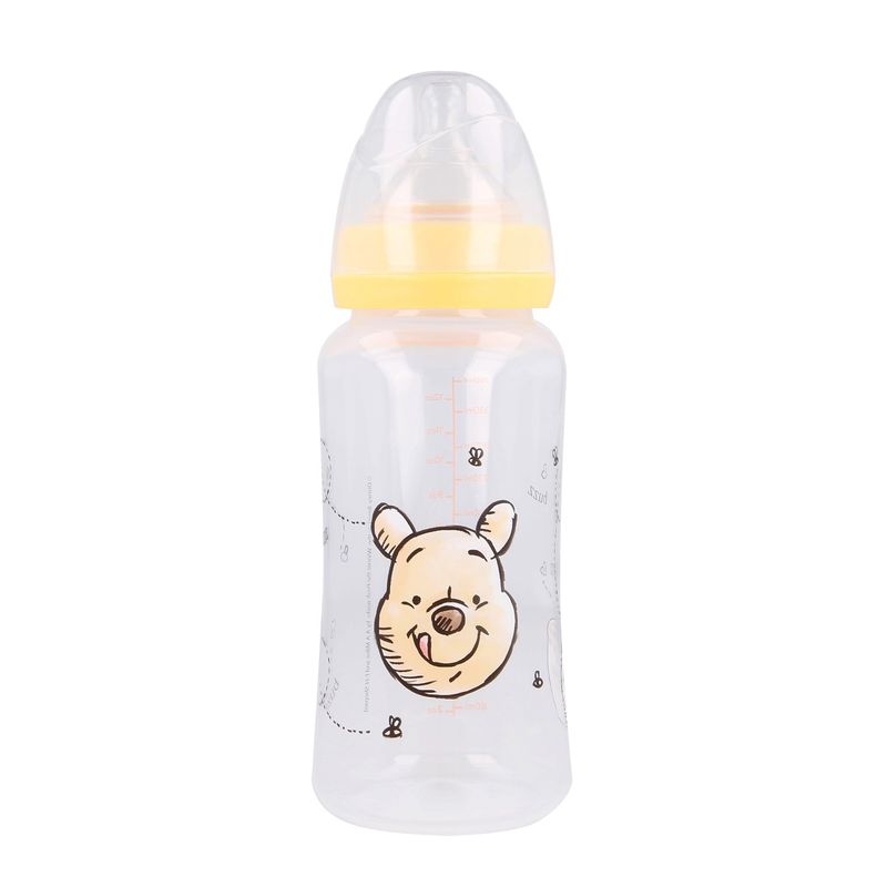 DISNEY - Mamadera de 3 Flujos Disney Baby Pooh 350 Ml