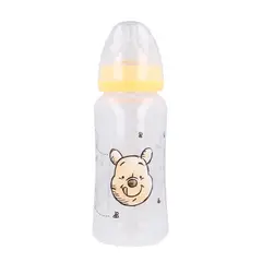 DISNEY - Mamadera de 3 Flujos Baby Pooh 350 Ml
