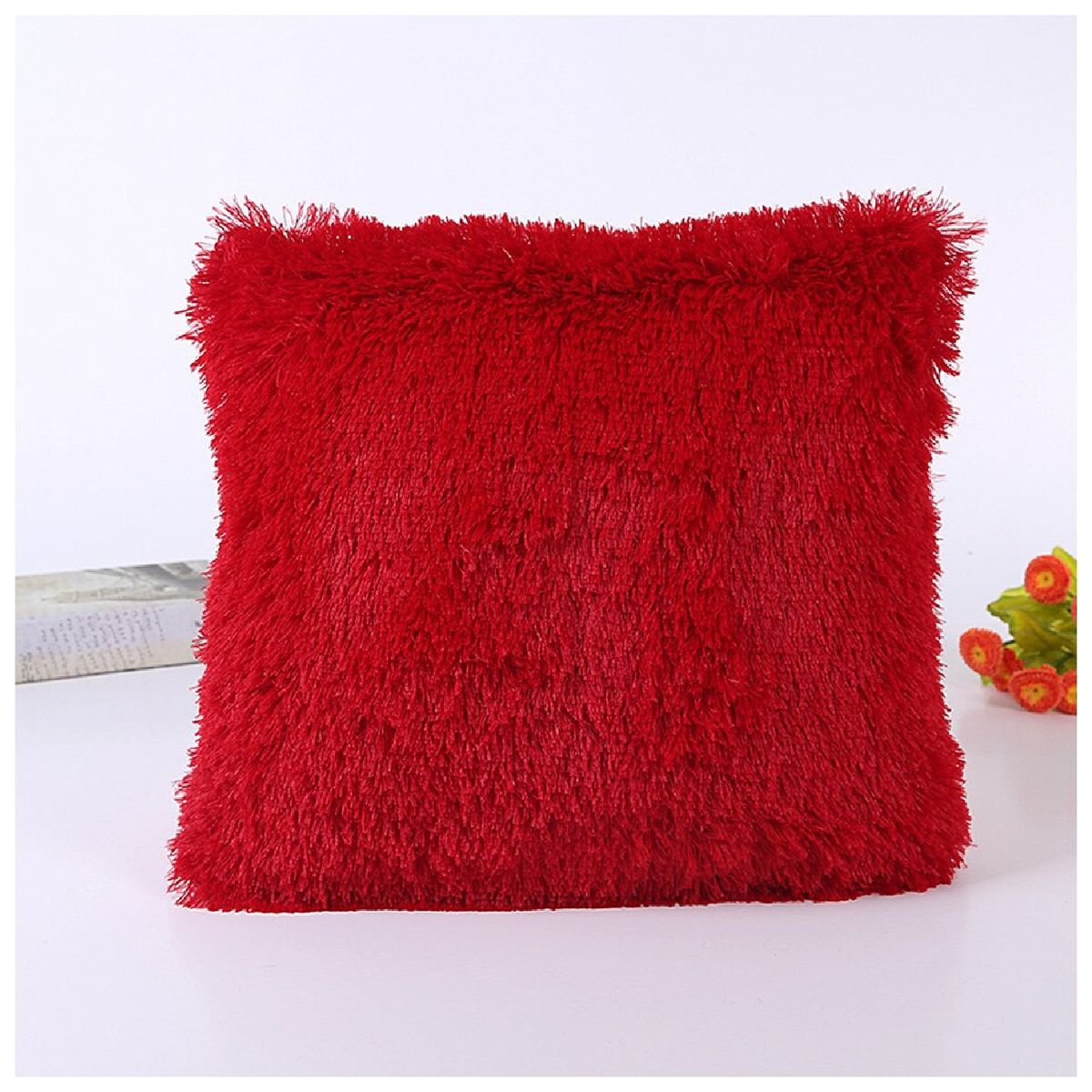 GENERICO - Funda Para Cojin Pelo Medio - Bordeo