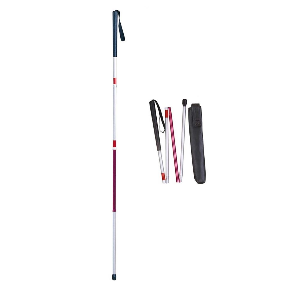 FIRST CARE - BASTÓN NO VIDENTE – PLEGABLE